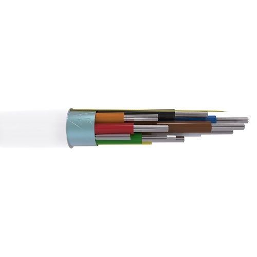 CQR CABCCAS8/WH/100M 8-Core Cable, Type 3 CCAM Screened, PVC, 100m, White