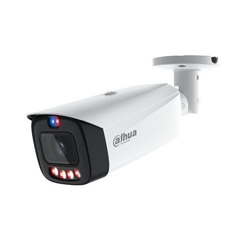 Dahua DH-IPC-HFW3849T1P-AS-PV-0280B-PRO 8MP 4K IP Bullet SDL Active Deterrent Fixed-Focal WizColour Series TiOC Pro IP Camera, 2.8mm Lens, (Replaces DH-IPC-HFW3849T1P-AS-PV-0280B-S4)