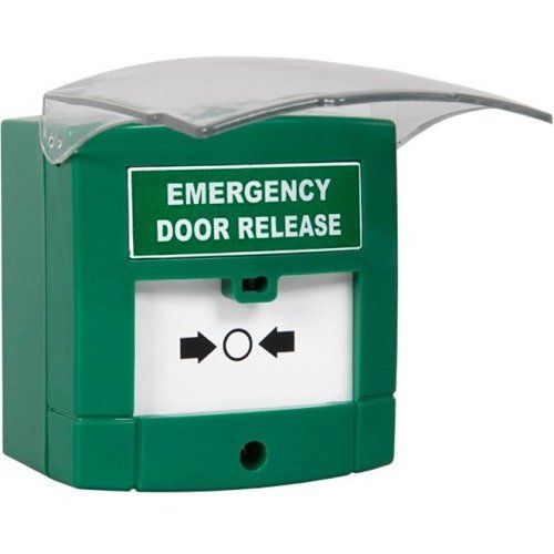 RGL EDR-3N Triple Pole Call Point Emergency Door Release, IP24 Rated, Green, (Replaces EDR-3)