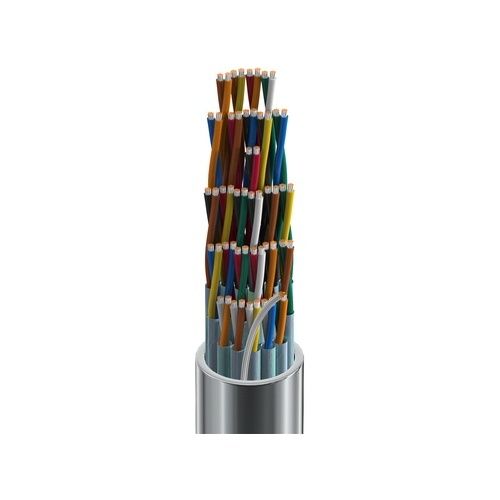 Belden 8773 0601000 22/27 Audio, Control and Instrument Pair Cable, TC, Polypropylene Insulation, Individually Shielded Pairs with Beldfoil, Overall PVC Jacket, CM, 305m Reel, Chrome