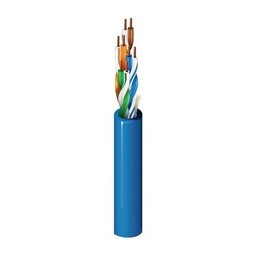 Belden 2412D.06A305 CAT6 Unshielded Twisted Pair Cable, Electrical Communication Application, 305m Riser Installation Bundle, PVC, Blue