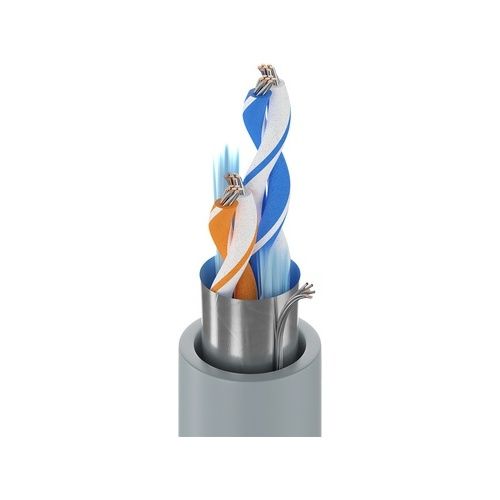Belden 1419A 0601000 24/2 Stranded TC RS232/422 Low Cap Cable, 1000', Chrome