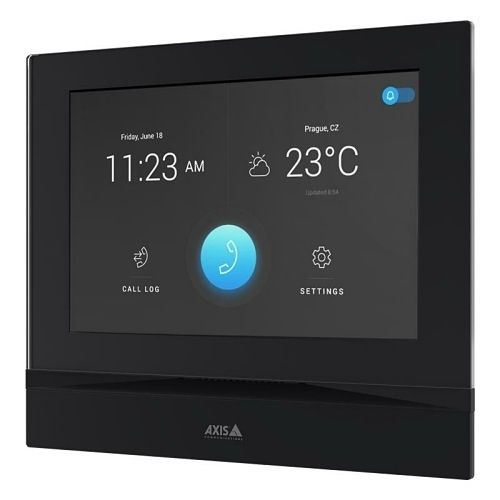 AXIS I5304 7" Touchscreen Answering Unit, Wide Viewing Angle, Black