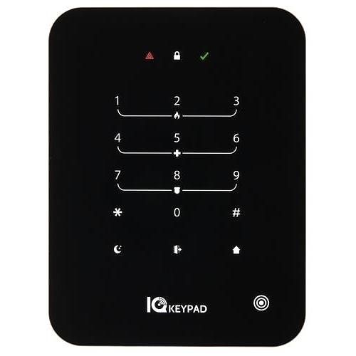 JCI IQ IQKP-PRX-868-BLK Keypad for IQ Panels, PowerG 868 MHz, Black