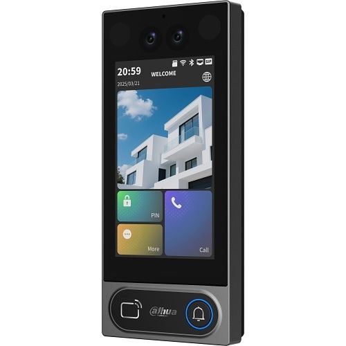 Dahua DHI-VTO6631QB-WP IP and Wi-Fi 5" Villa Door Station, 2MP Wide-Angle Camera, IP65