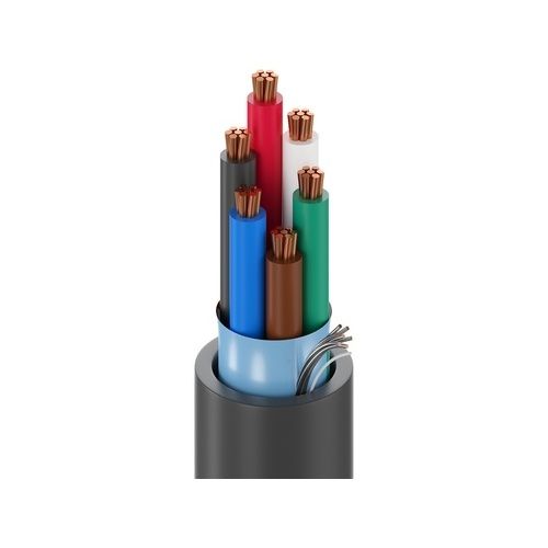 Belden 6504FE 004U1000 22-6 Security and Sound Cable, Shielded, CMP, Beldfoil Shield and Flamarrest Jacket with Ripcord, 305m UnReel, Yellow