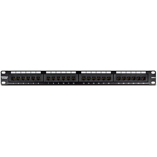 TRENDnet TC-P24C6 24-Port CAT6 Unshielded Patch Panel