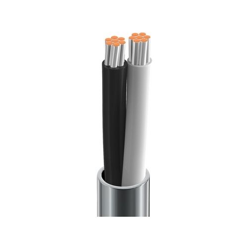 Belden 8461 0601000 Data Cable, 2-Conductor PVC, Enhanced Category, 305m, Chrome, White