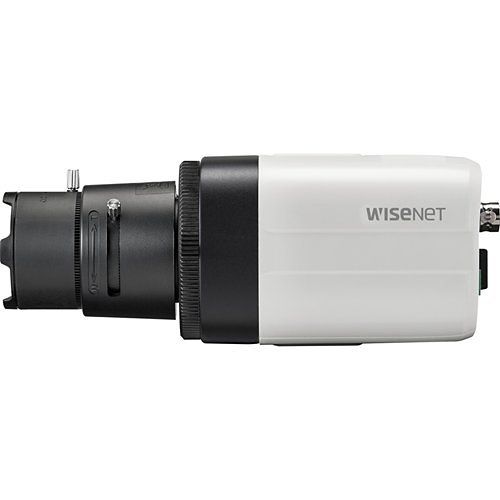 Hanwha HCB-6000 HD Plus Series, 2MP WDR HDoC Box Camera, Ivory