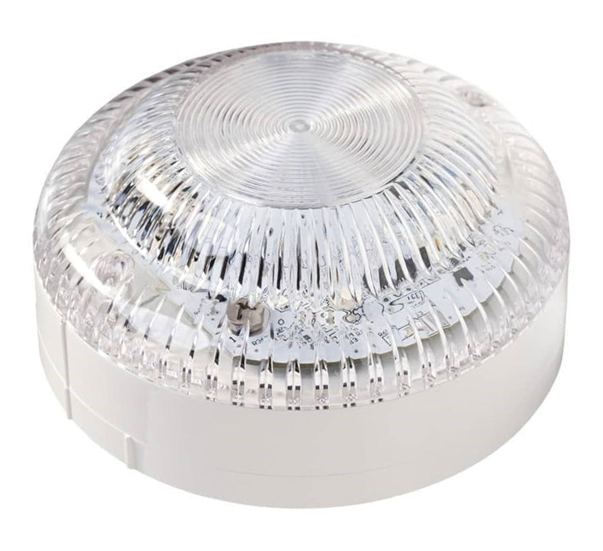 Global Fire VALKYRIE AB Addressable Wall Mount Beacon (White) (VALKYRIE-AB-WHT) - JEM Systems UK