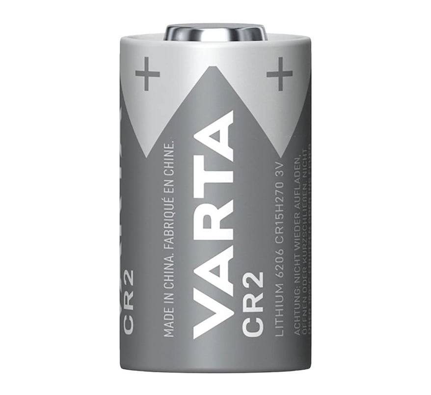 VARTA 3V CR2 Lithium Cylindrical Battery (1 Pack) (6206) - JEM Systems UK