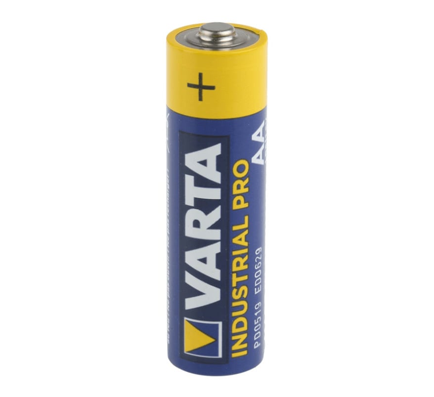 VARTA Industrial Pro AA Alkaline Batteries 1.5V (Pack of 10) (4006) - JEM Systems UK