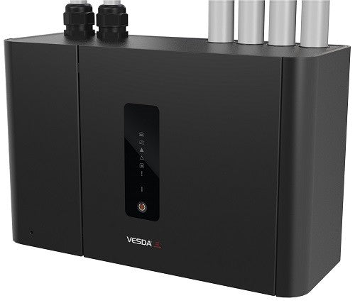 Xtralis VESDA-E VEP 4 Pipe Aspirating Smoke Detector with LED Display (Black) (VEP-A00-P)