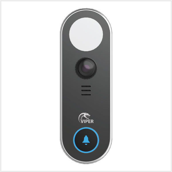 4MP AI Video Doorbell with Face Recognition, White Light & IR