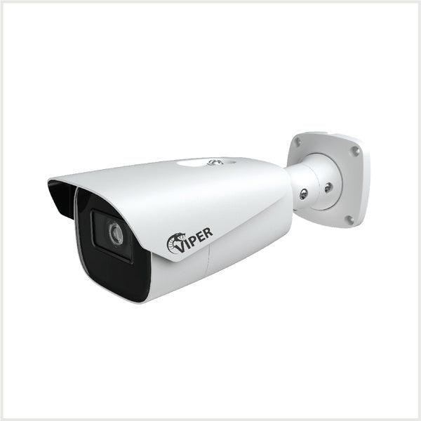 Viper 4K Motorised E3 Range AI Bullet Camera (White)