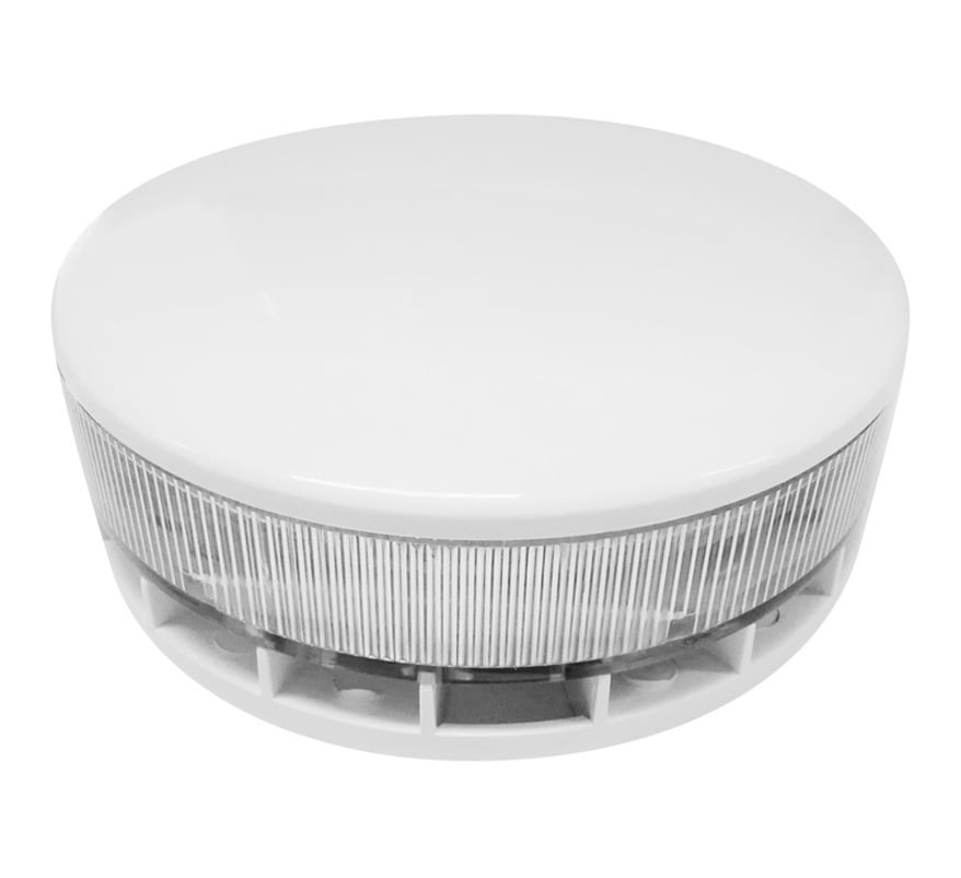 Global Fire VULCAN 2 Addressable Base Sounder Beacon with Isolator (VULCAN2-ASBI) - JEM Systems UK