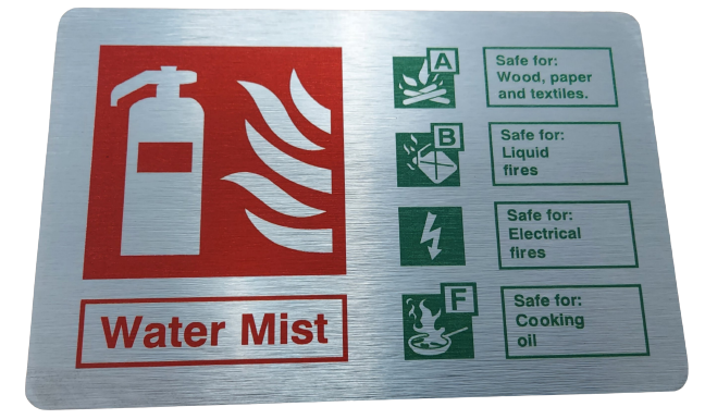Jewel 36WMLBA Sign Water Mist 3/6L ABZF Land BRUSHED AL