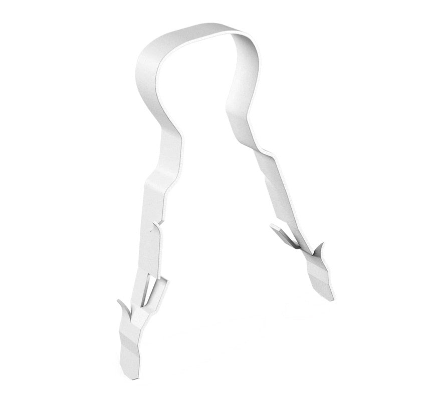 LINIAN FireClip 9-11mm Double, White (Pack of 100) (1LCW9112) - JEM Systems UK