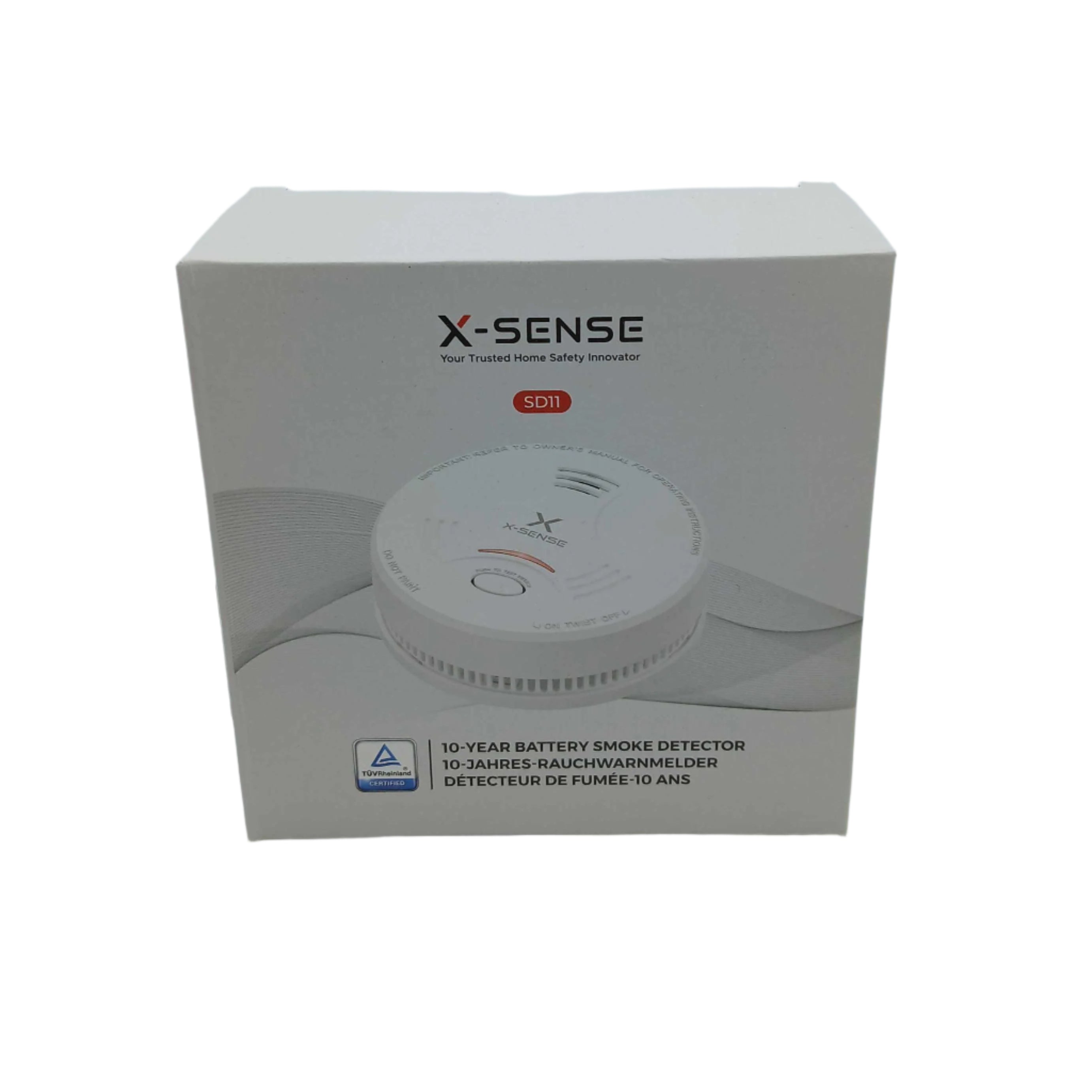 X-Sense SD11 Stand-Alone Audible and Visual Smoke Alarm - JEM Systems UK