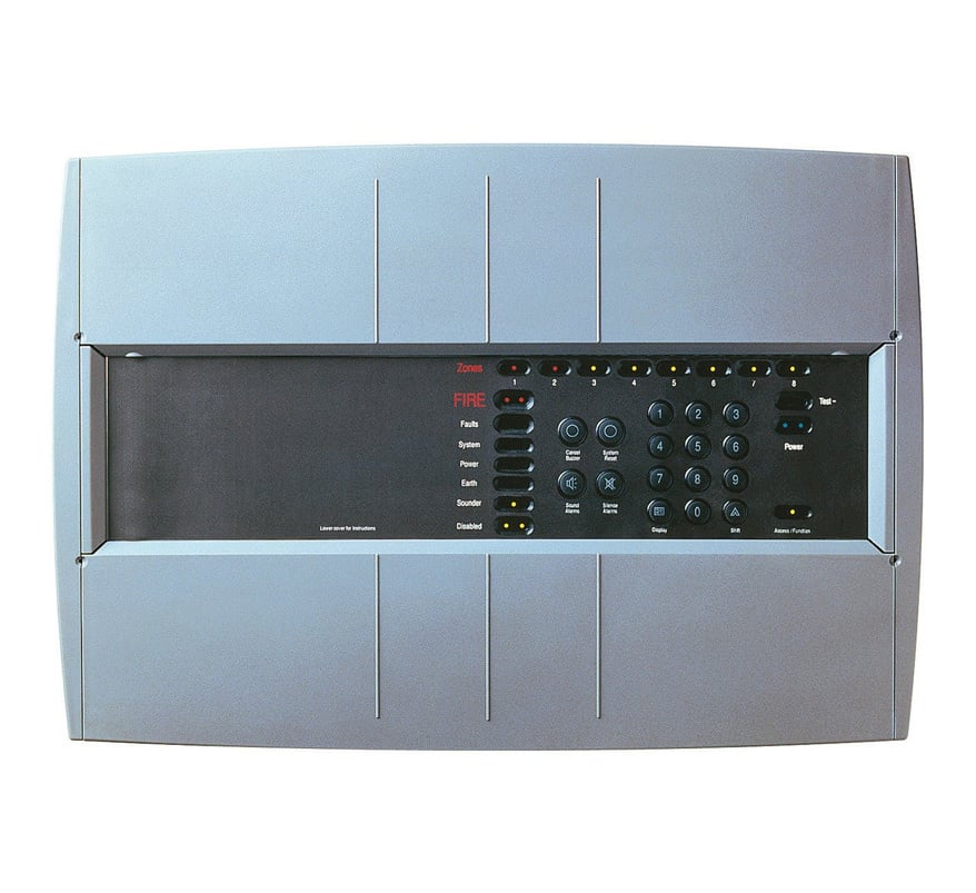 GENT Xenex 8 Zone Conventional Fire Panel (13270-08LB) - JEM Systems UK