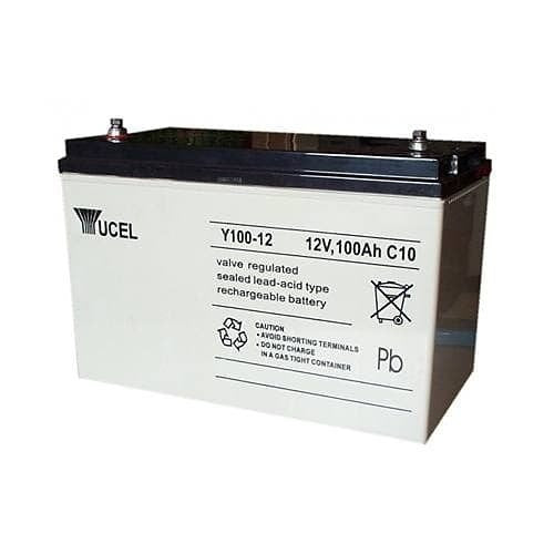 Yucel Y100-12 12V 100Ah VRLA Battery