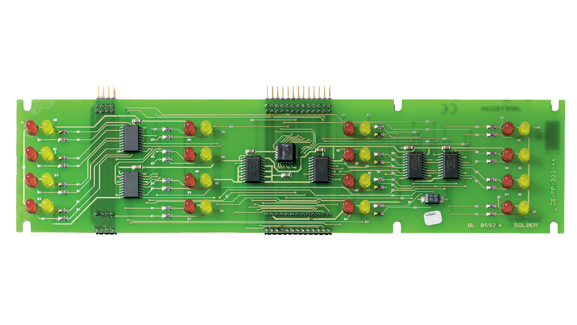 Aritech ZE2016 1200/2000 Series 16 Zone LED Extension Card - JEM Systems UK