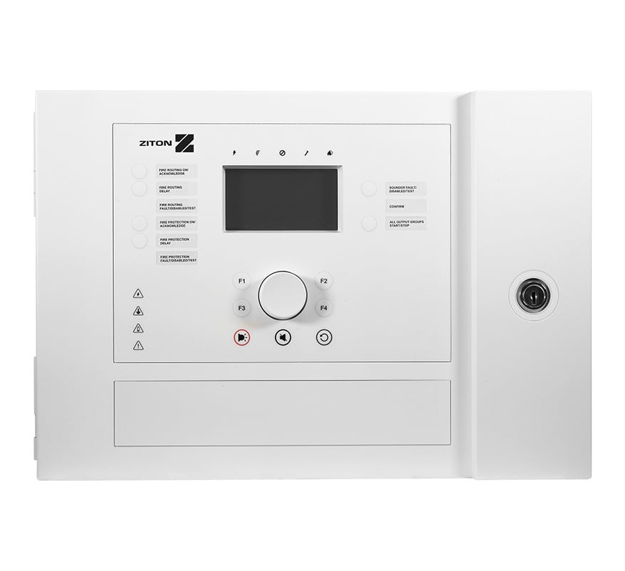 Ziton ZP2-A 1 Loop Addressable Fire Panel (Small Cabinet) (ZP2-AF1-S-99) - JEM Systems UK