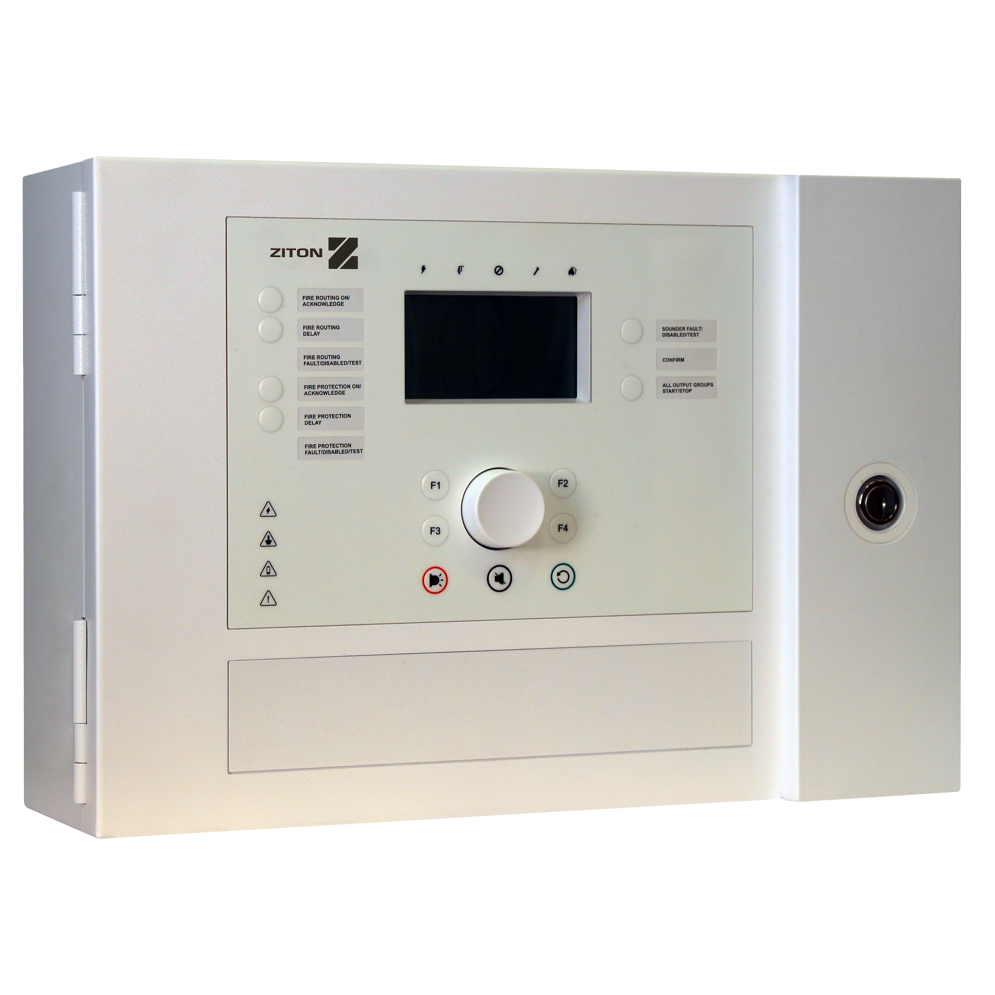 Ziton ZP2-AF2-FB-S Addressable Fire Panel Repeater - Small Cab (2 Loop) - JEM Systems UK