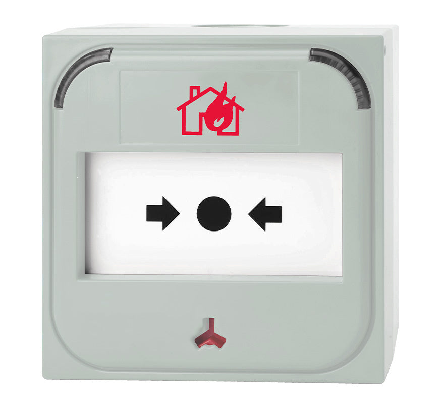 Ziton ZP7 Addressable Manual Call Point (White) (ZP886W) - JEM Systems UK