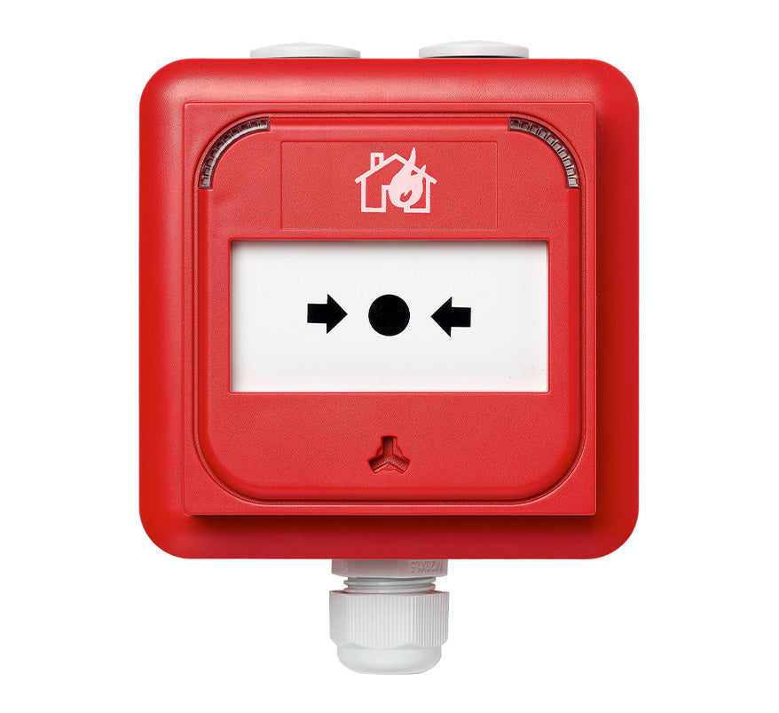 Ziton ZP7 Addressable Weatherproof Manual Call Point (ZP888R) - JEM Systems UK