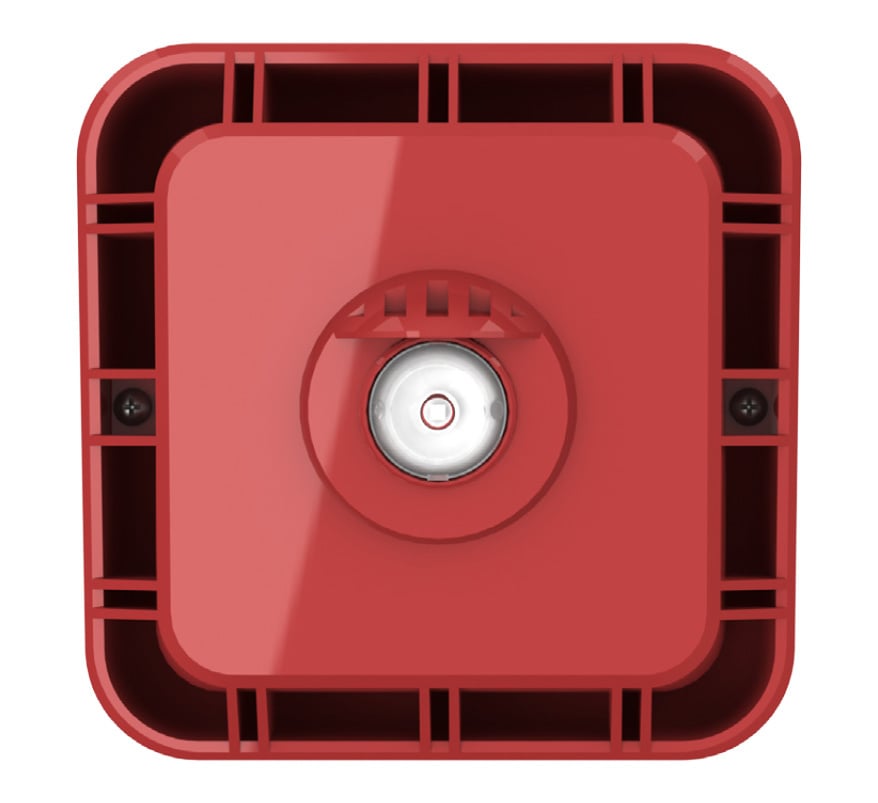 Zeta Xtratone MKII Addressable Wall Sounder VAD Beacon (Red) (MKII-AXTB/R) - JEM Systems UK