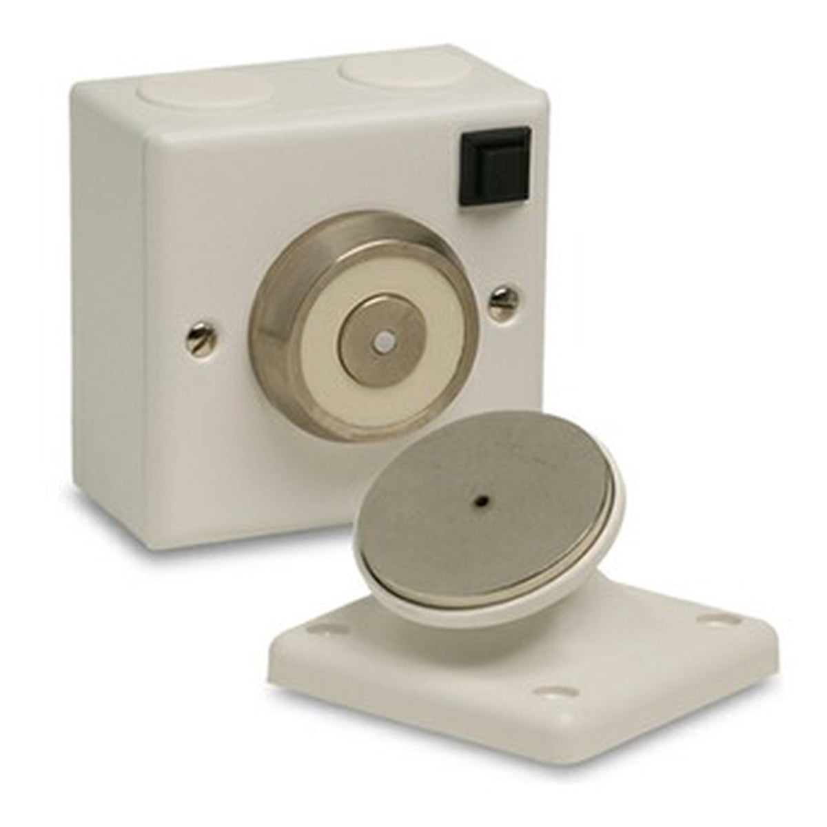Hochiki 24V electromagnetic fire door retainer with keep plate