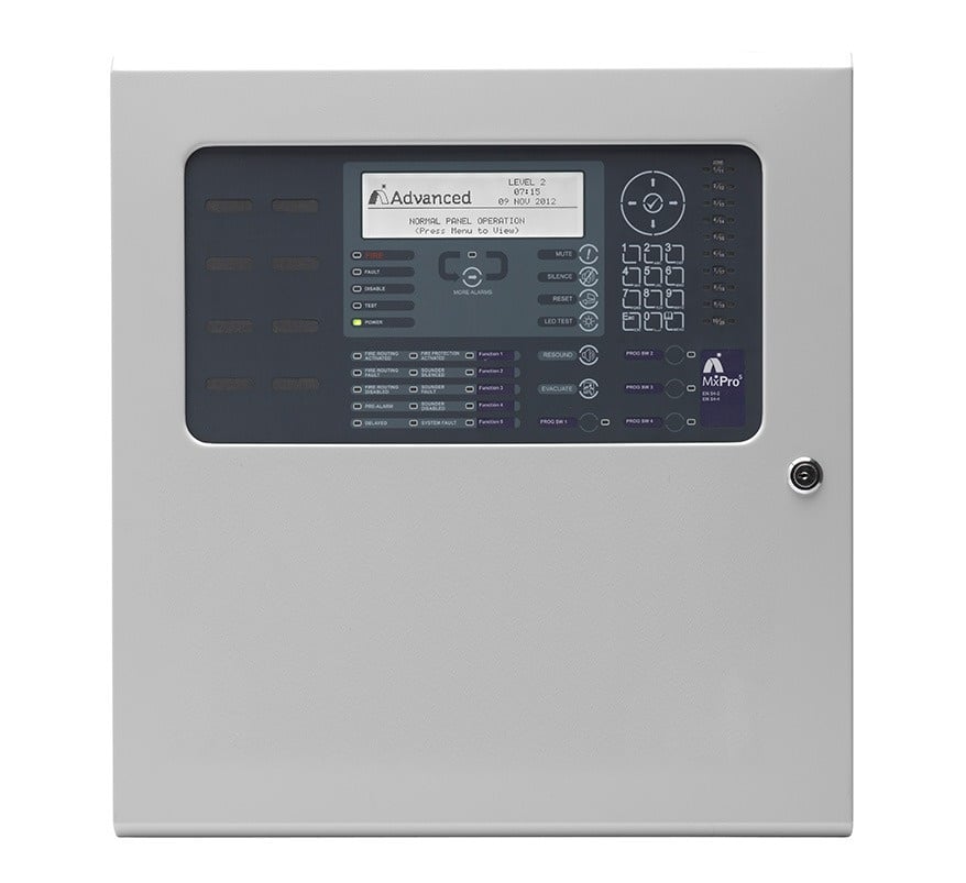 Advanced MxPro 5 addressable fire alarm control panel