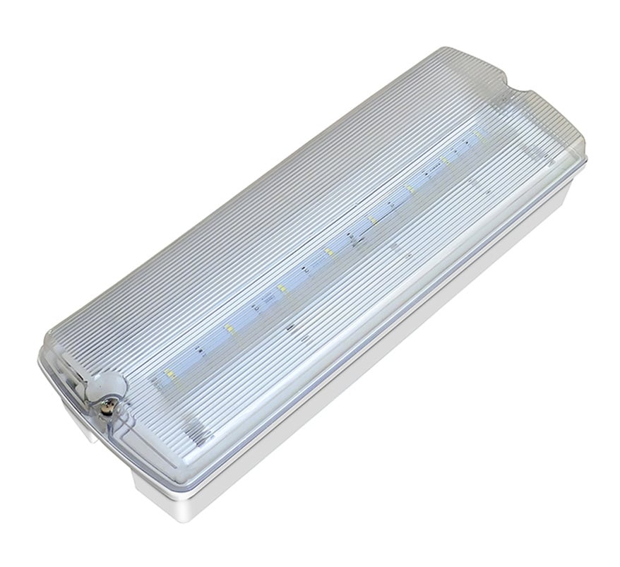BLE Norfolk IP65 LED emergency bulkhead light