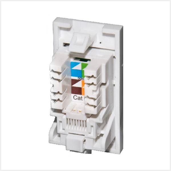 Connectix Cat5e UTP Compact Euro Module