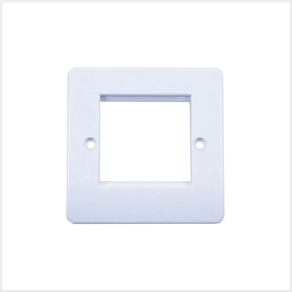 Connectix Compact Single Gang Euro Faceplate White 50 x 50mm