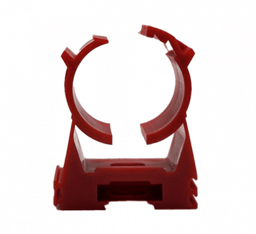 WAGNER Red 25mm Pipe Clips (Pack of 10) (01-10-9780) - JEM Systems UK