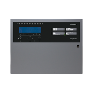 Comelit 41CPE212 LogiFire 2 Addressable Fire Panel with 1 Loop Card