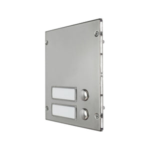 Videx 8000 Series 2 Call Button Module Stainless Steel