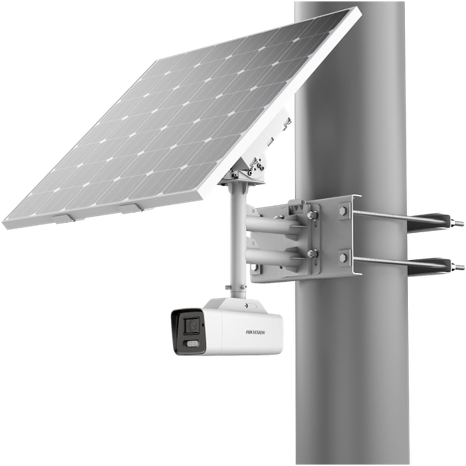 Hikvision 8MP ColorVu Fixed Bullet Solar Power 4G Network Camera Kit