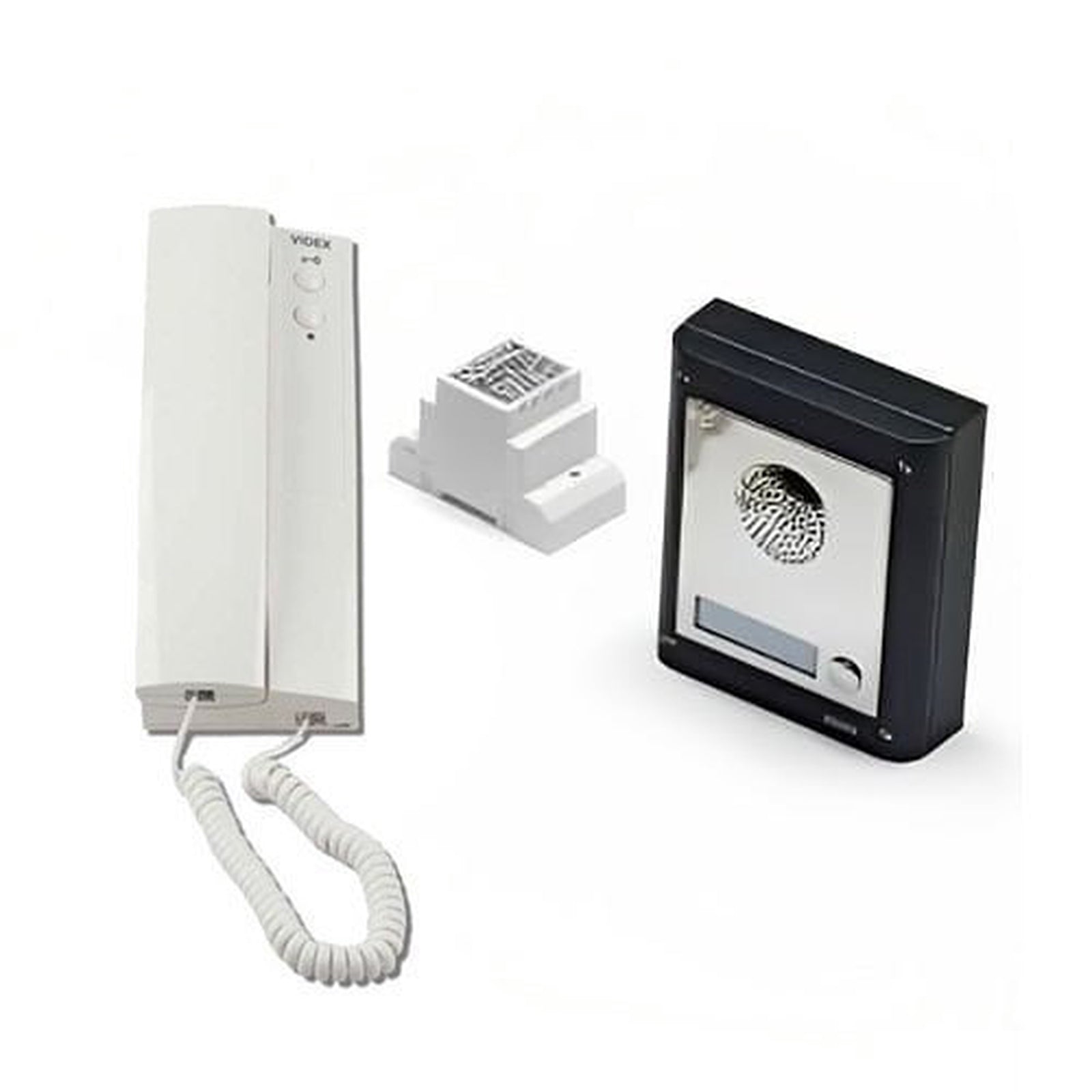 Videx 1-Way Surface Kit with Grey Housing & 3111 Handset