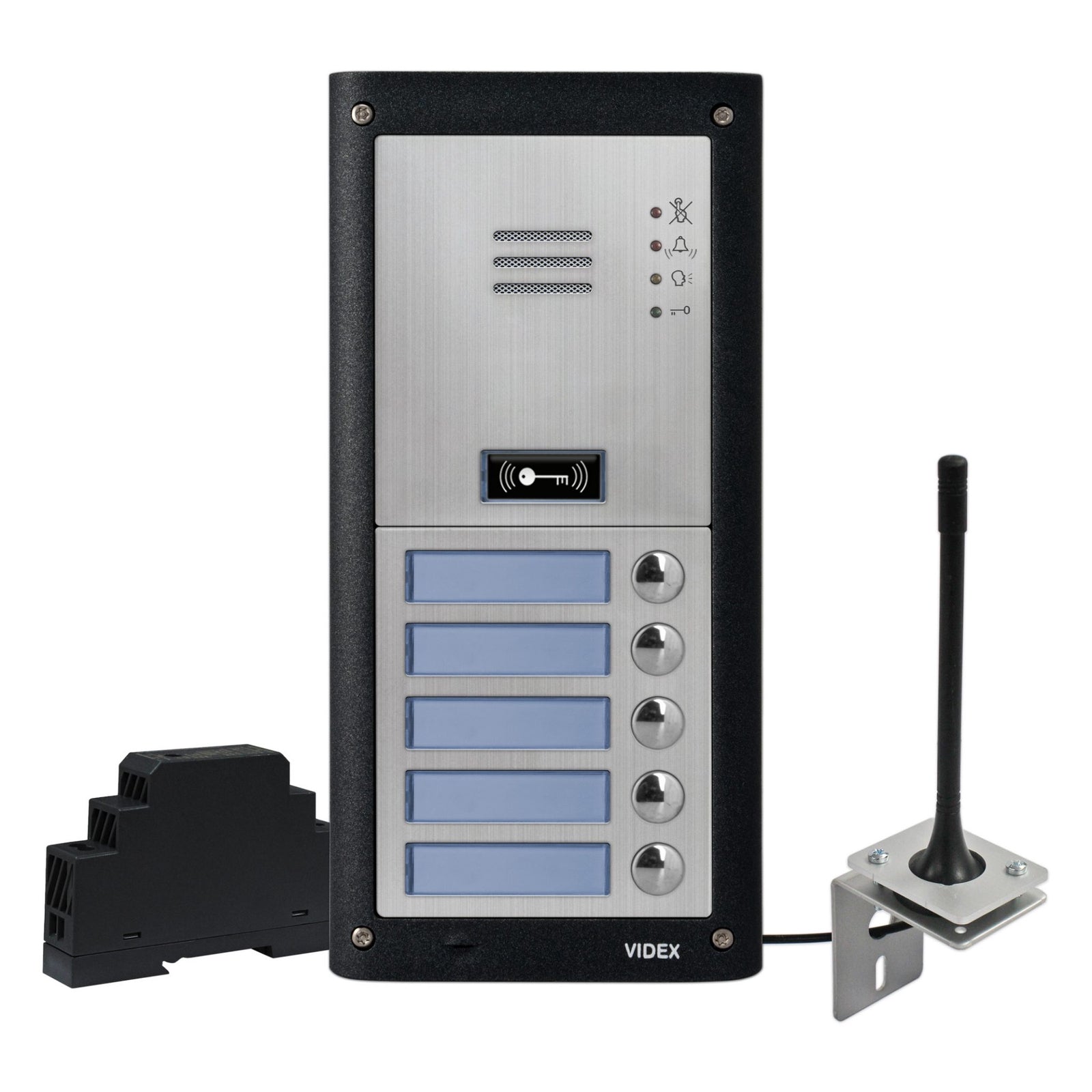 Videx 5 Button 4K Surface 4G GSM Audio Kit