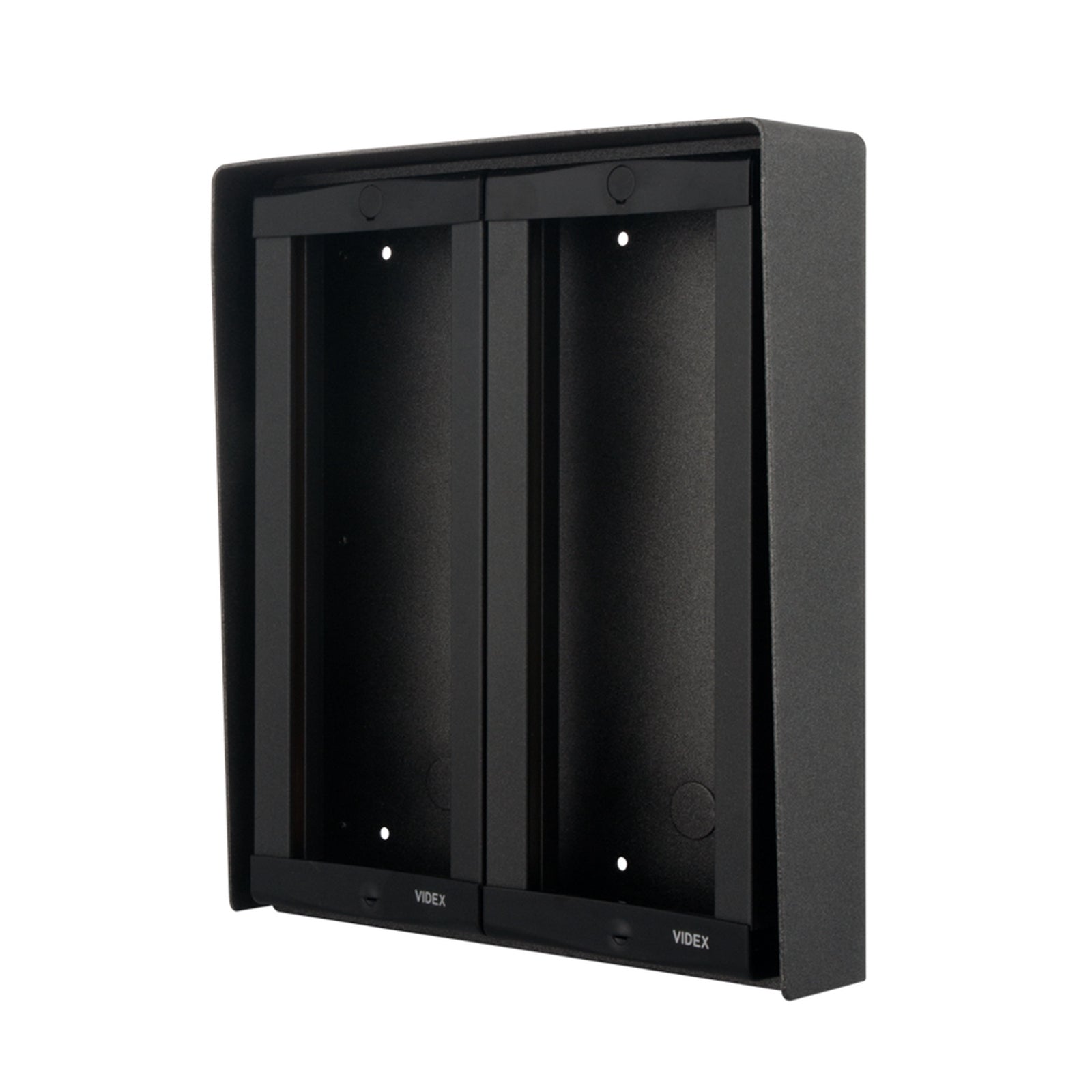 Videx 8000 Series 4 Module 2 Row Surface Box Black