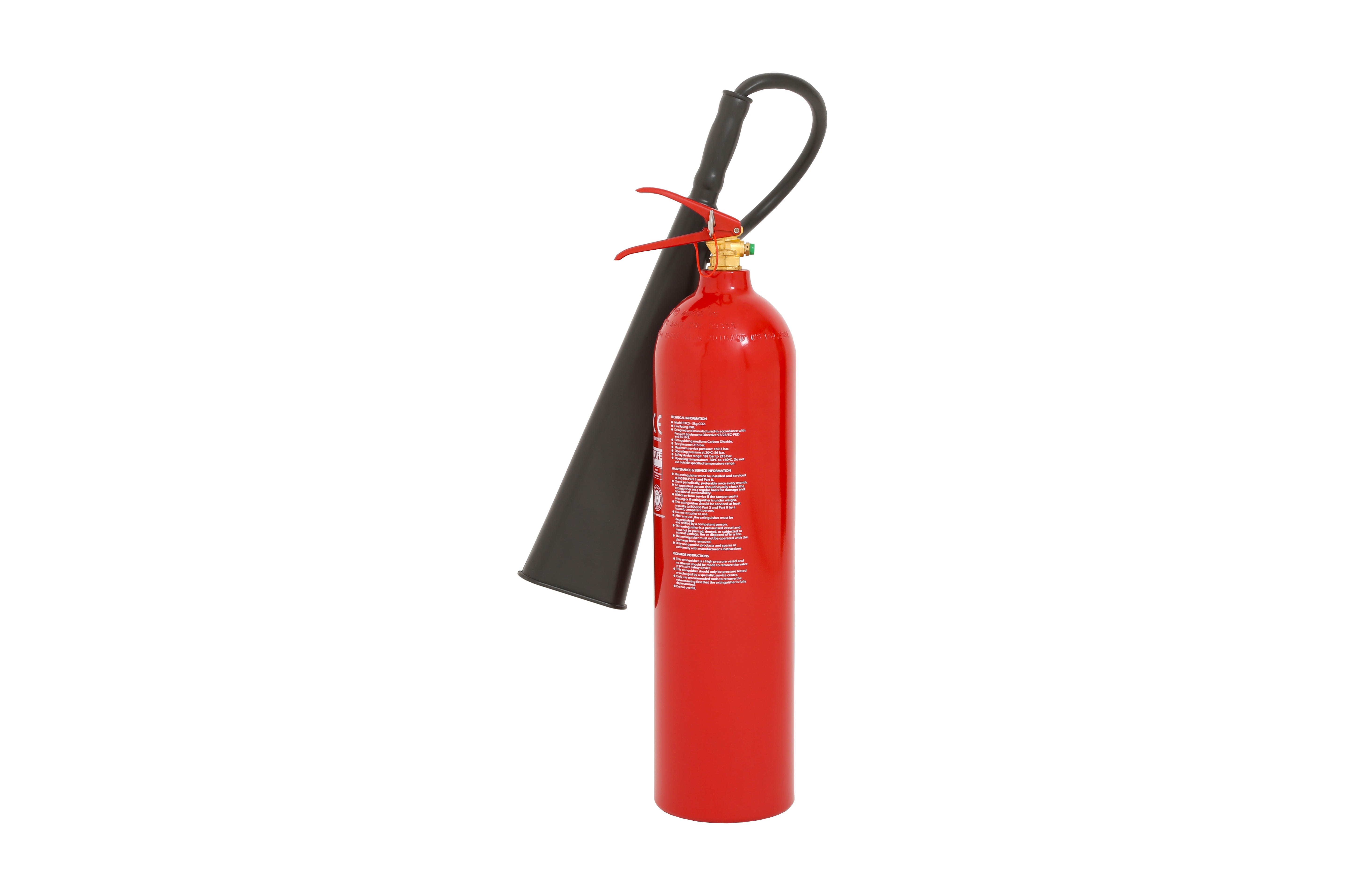 Firechief XTR 5kg CO2 Extinguisher (FXC5) - JEM Systems UK