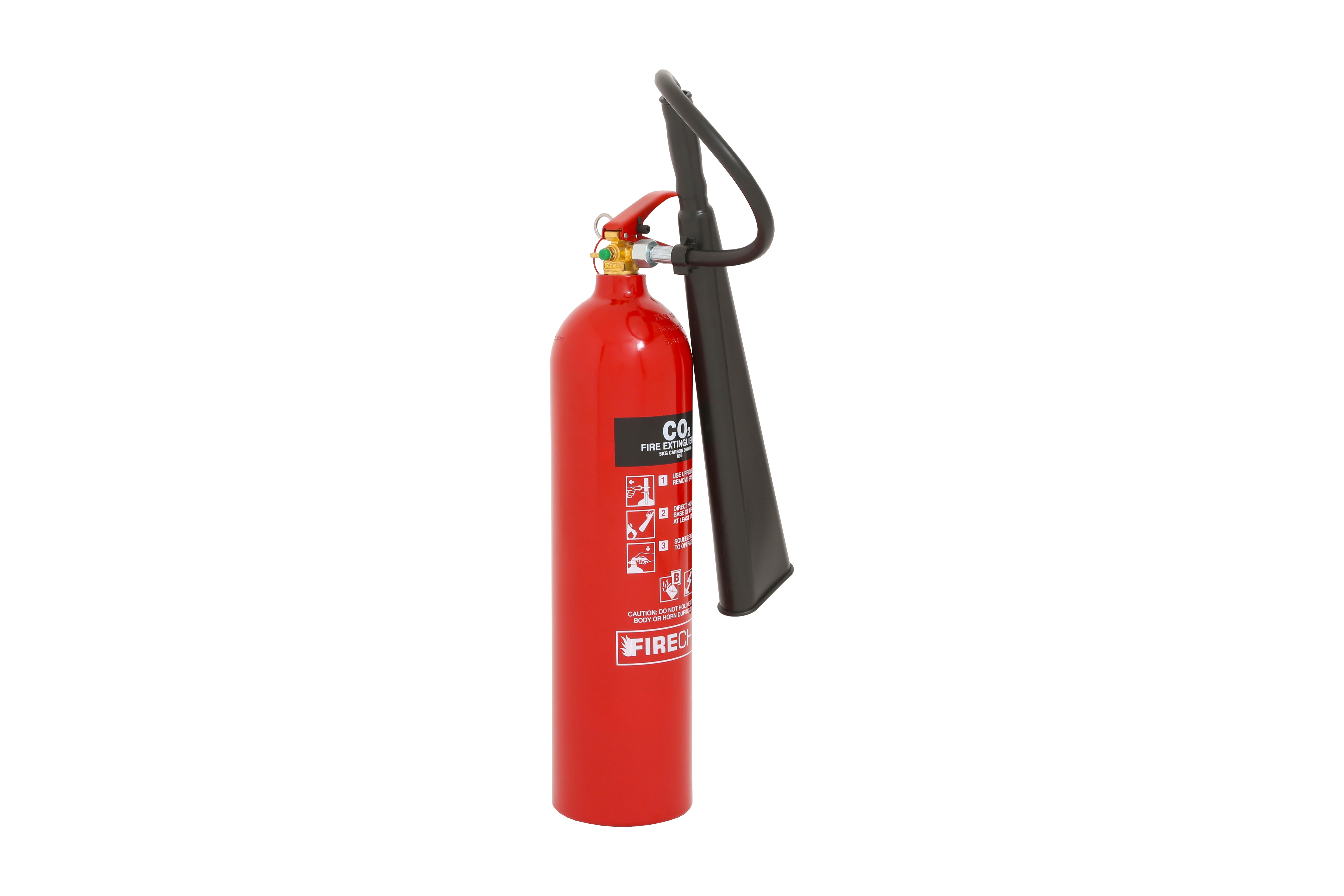 Firechief XTR 5kg CO2 Extinguisher (FXC5) - JEM Systems UK