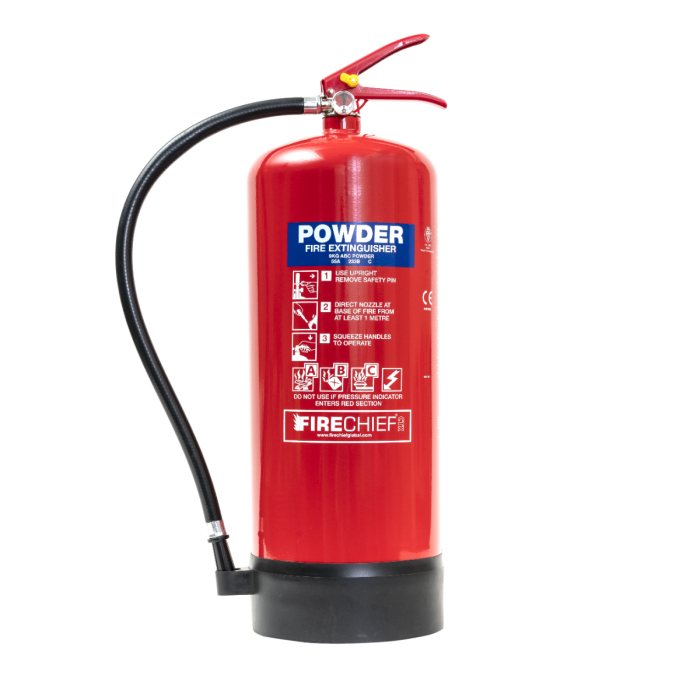 Firechief CTX 9kg Powder Extinguisher (CXP9) - JEM Systems UK