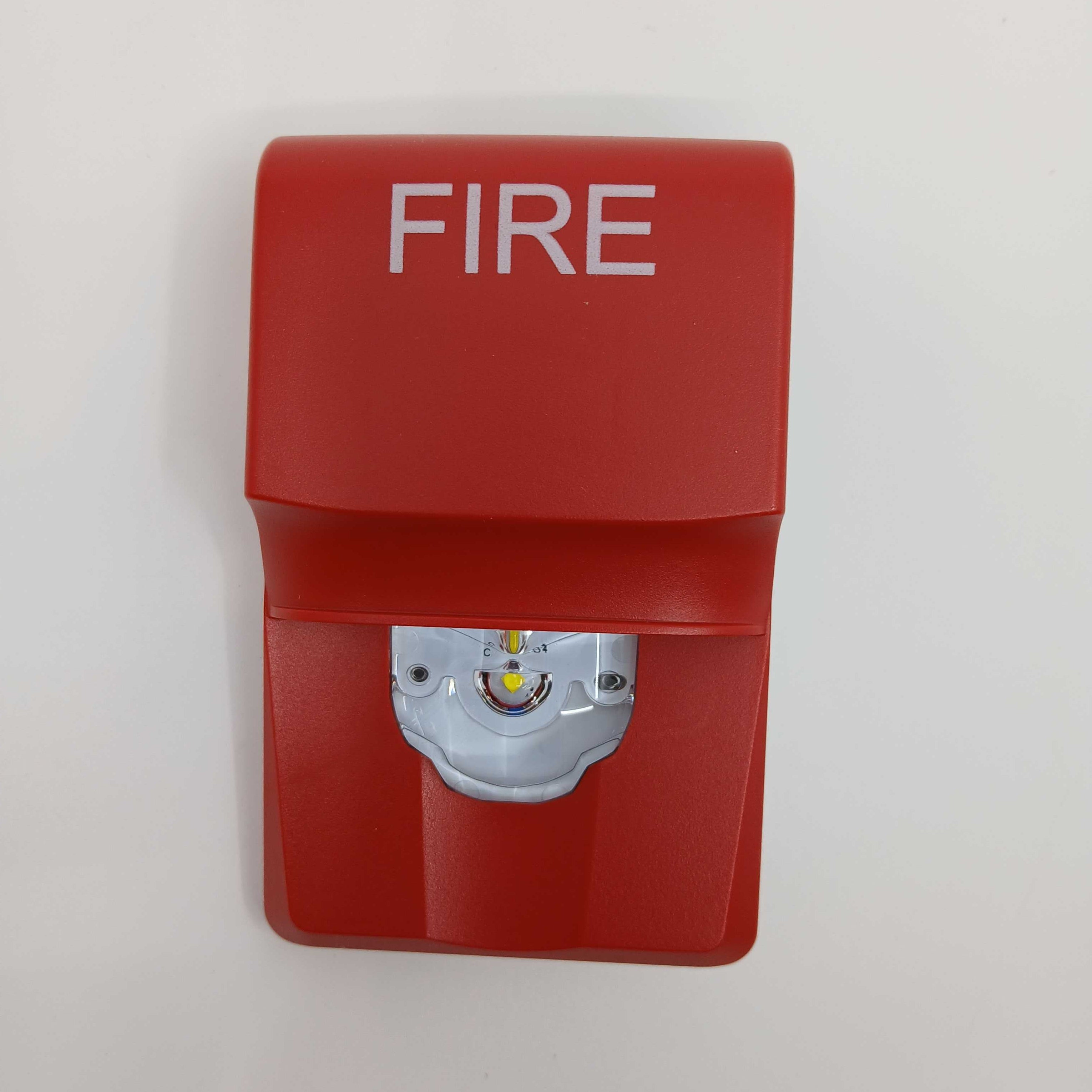Edwards G1VRF-E Compact Wall Strobe Red Fire Marking EN54 - JEM Systems UK
