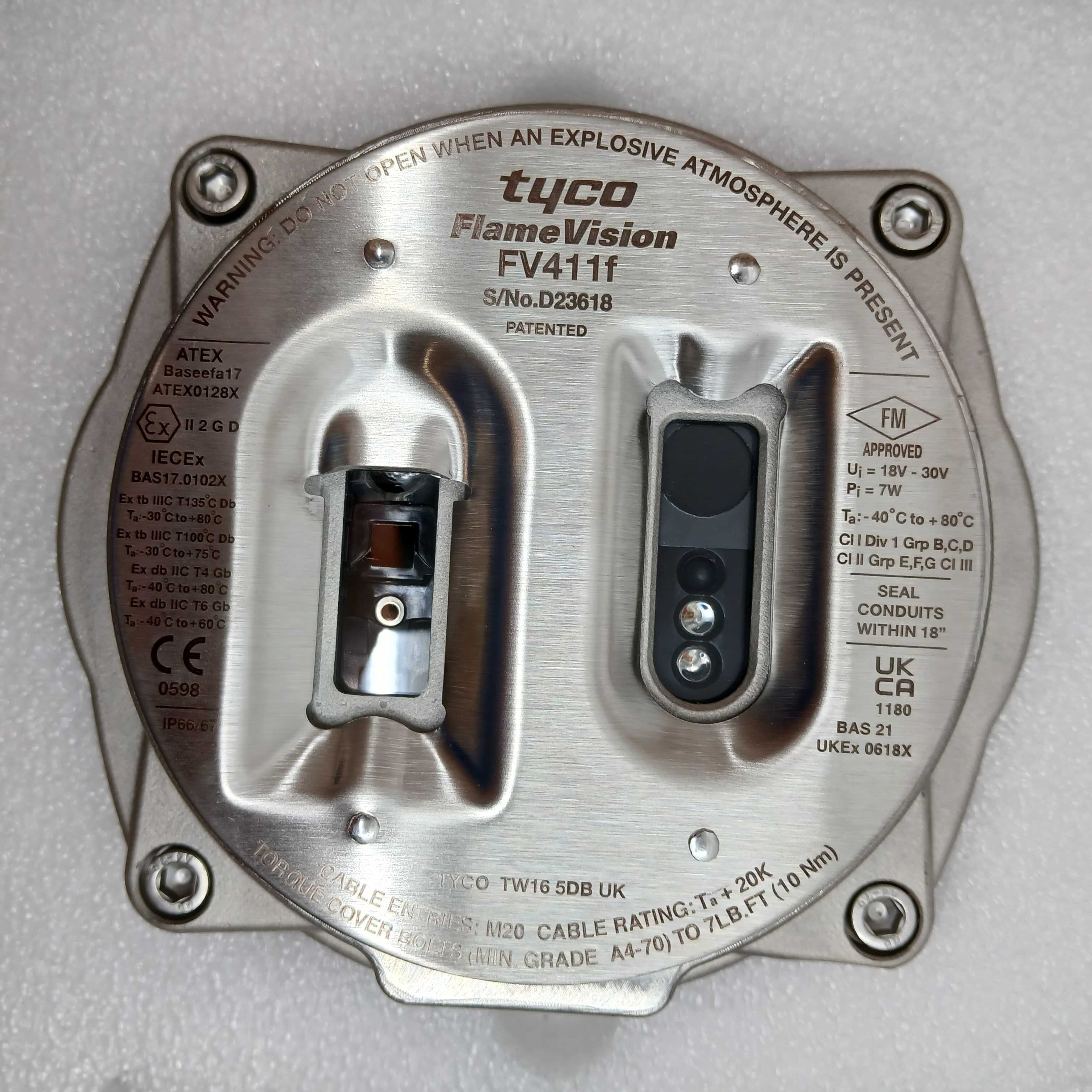 FireClass 516.300.411 FV411F Triple Infrared Flame Detector