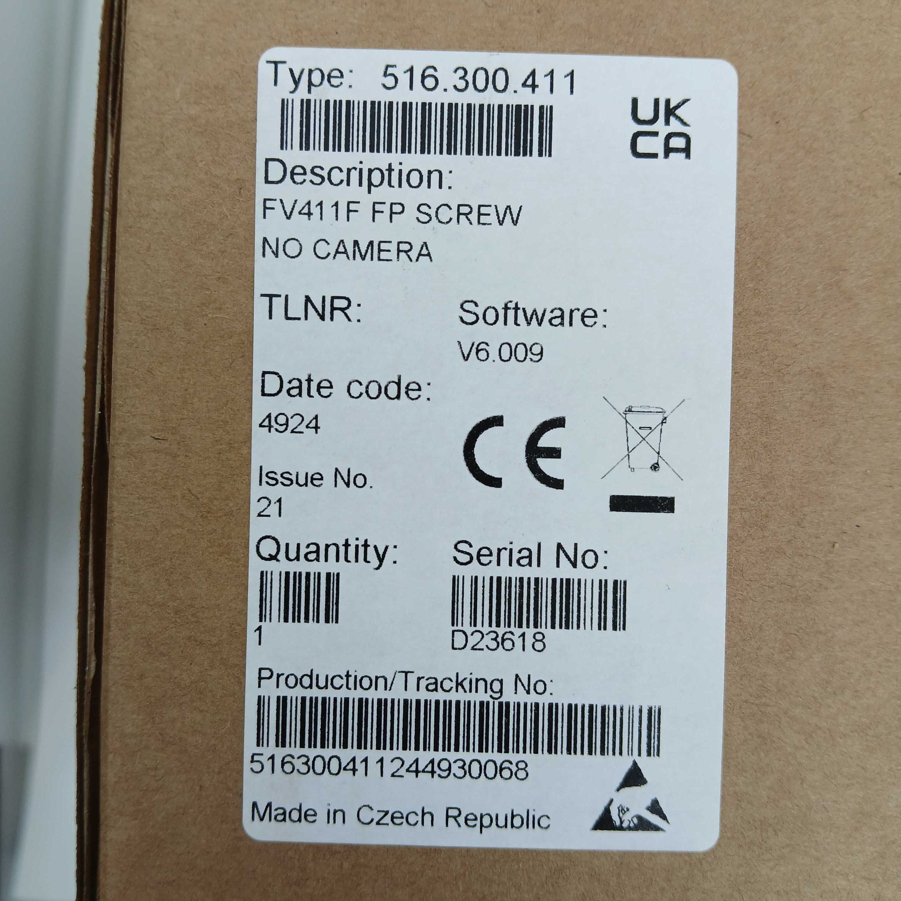 FireClass 516.300.411 FV411F Triple Infrared Flame Detector