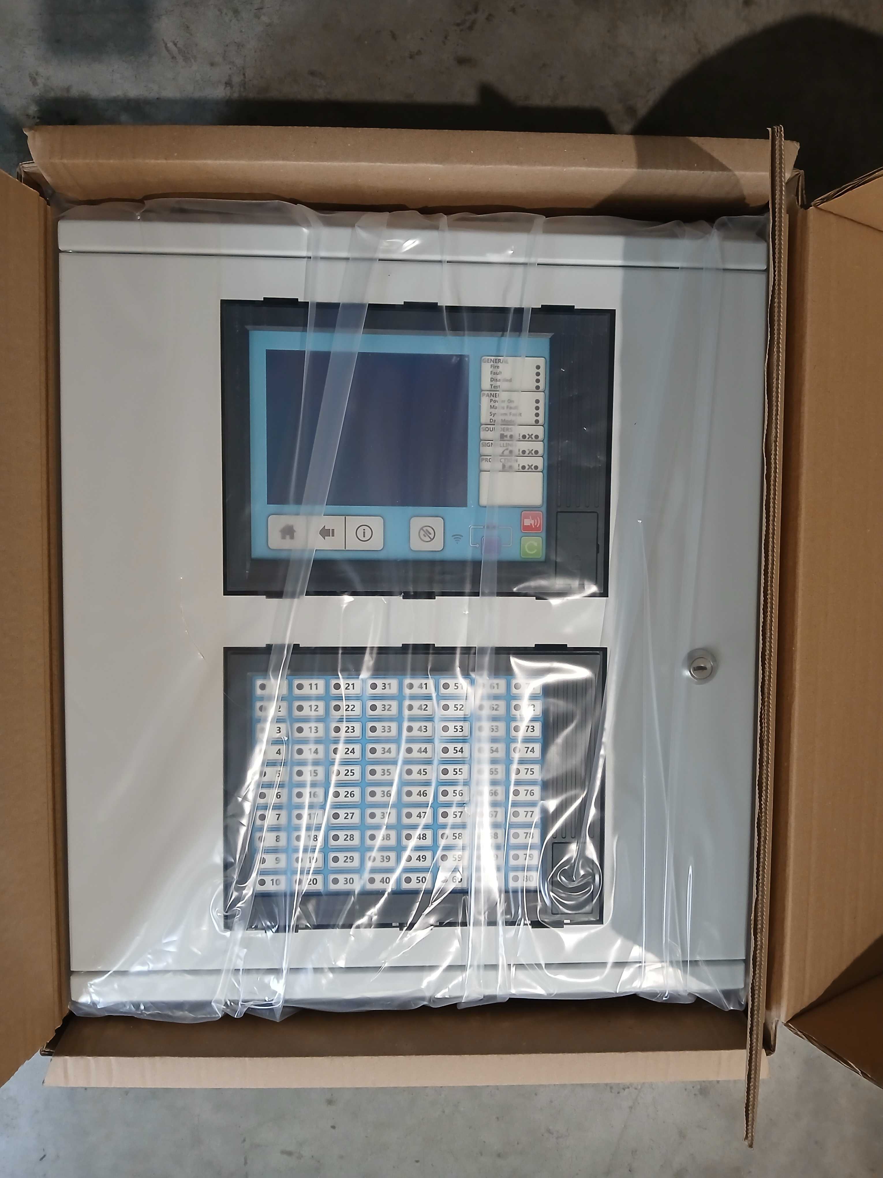 FireClass 557.200.951 FC708D 4-8 Loop Touchscreen Fire Alarm Control Panel - JEM Systems UK